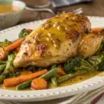 honey dijon baked chicken featured image