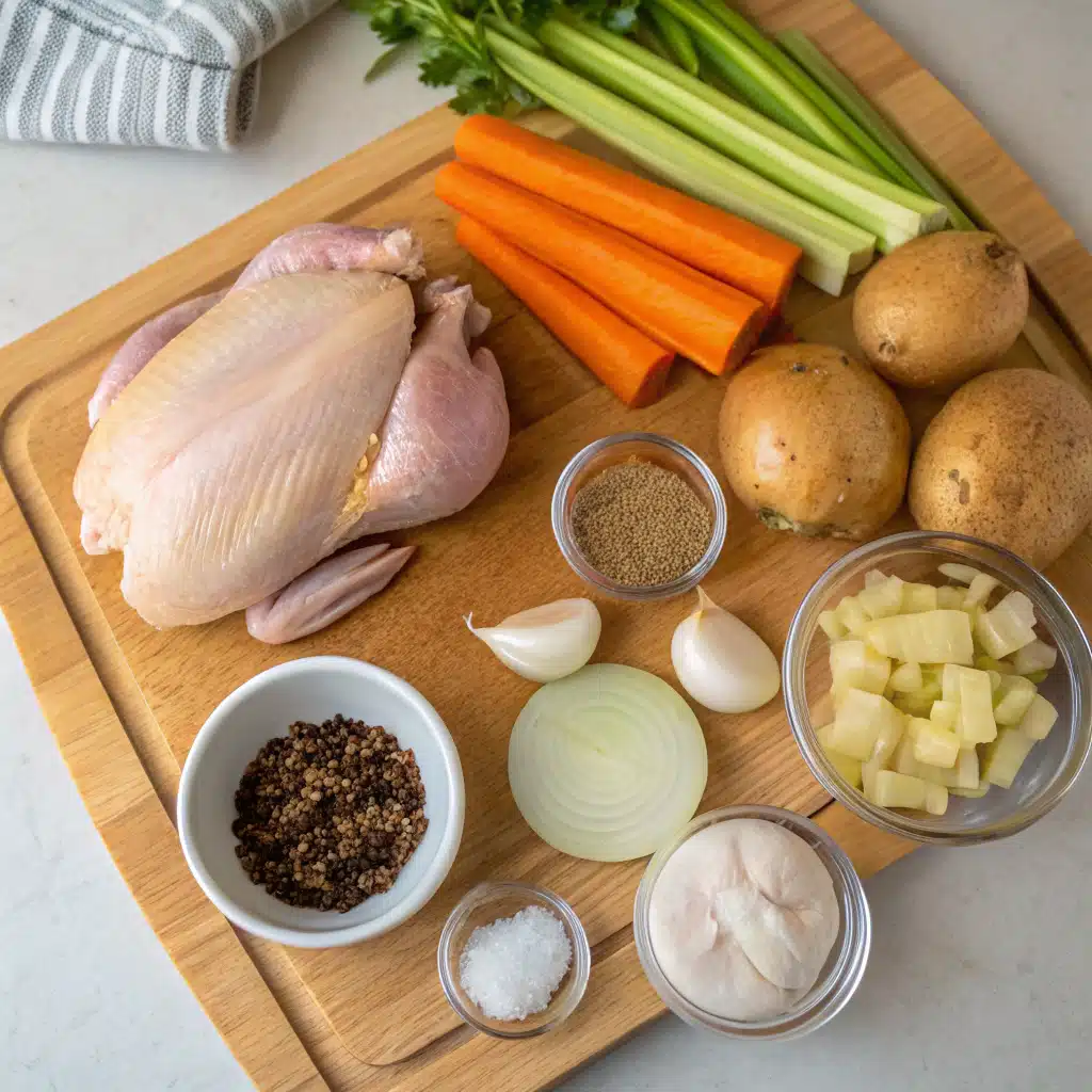 instant pot shredded chicken ingredients