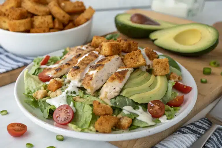jalapeno popper chicken salad featured image