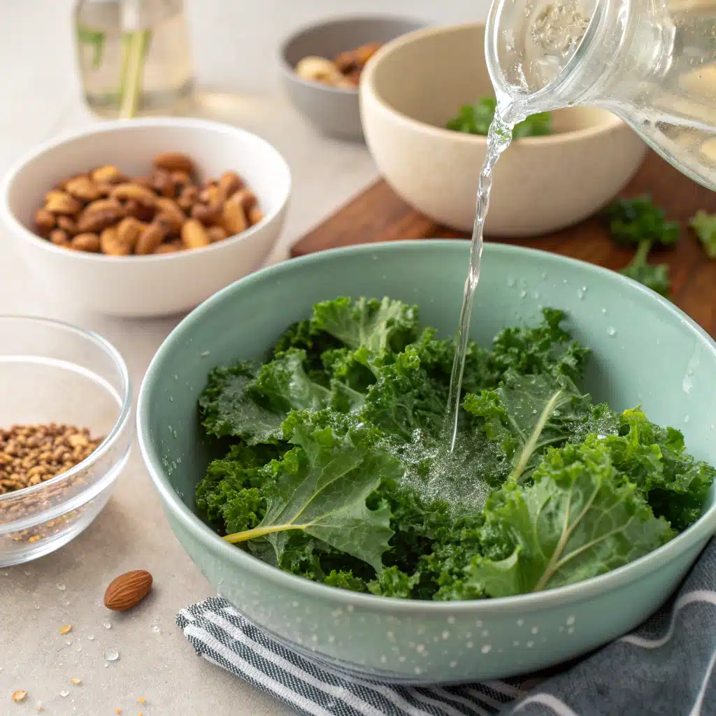 kale crunch salad First Step