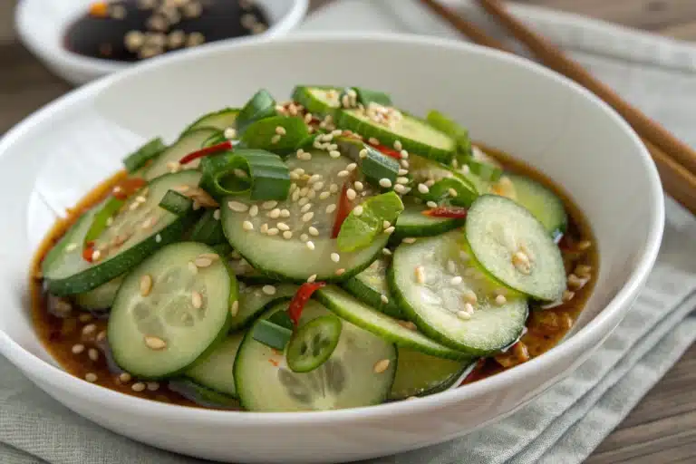 korean cucumber salad featured image