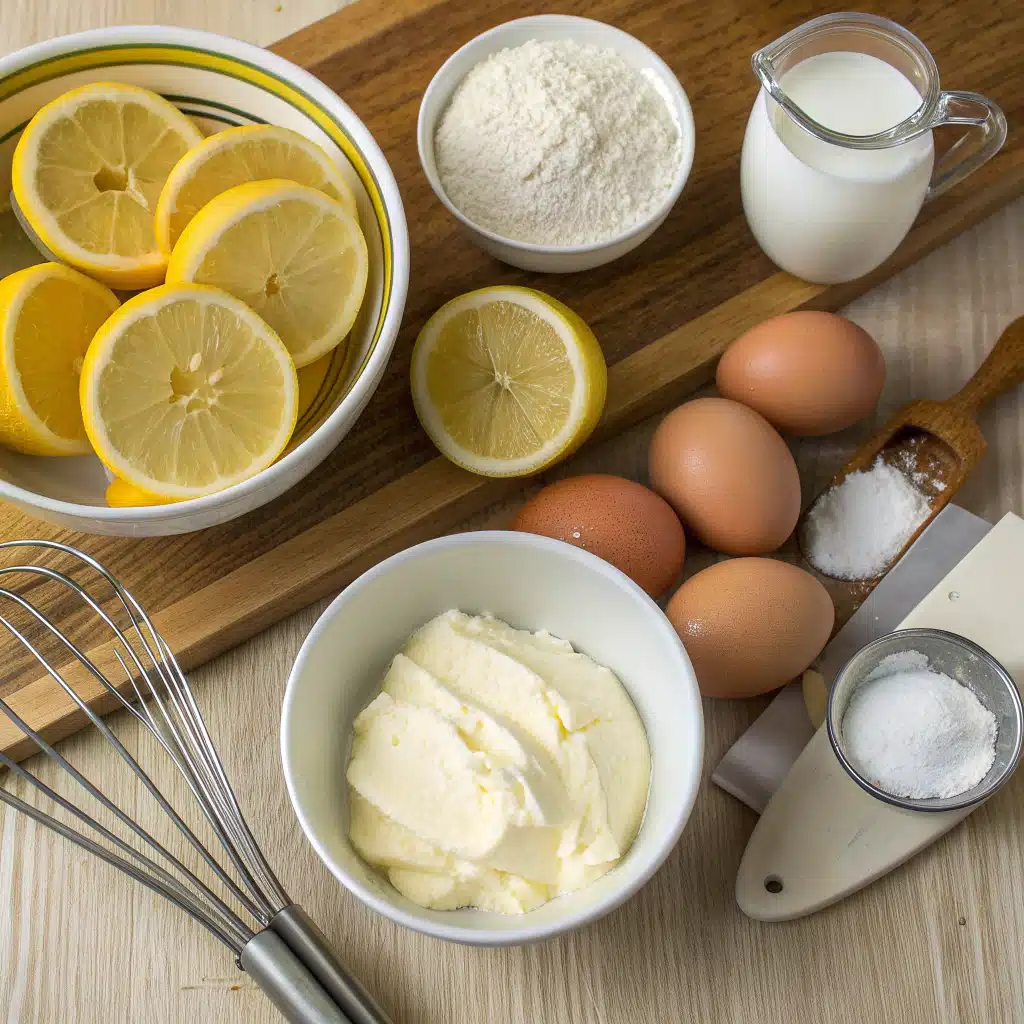 lemon cheesecake First Step