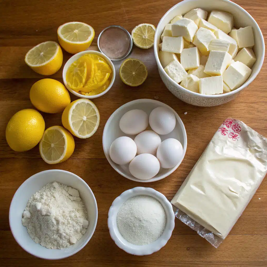 lemon meringue pie ingredients