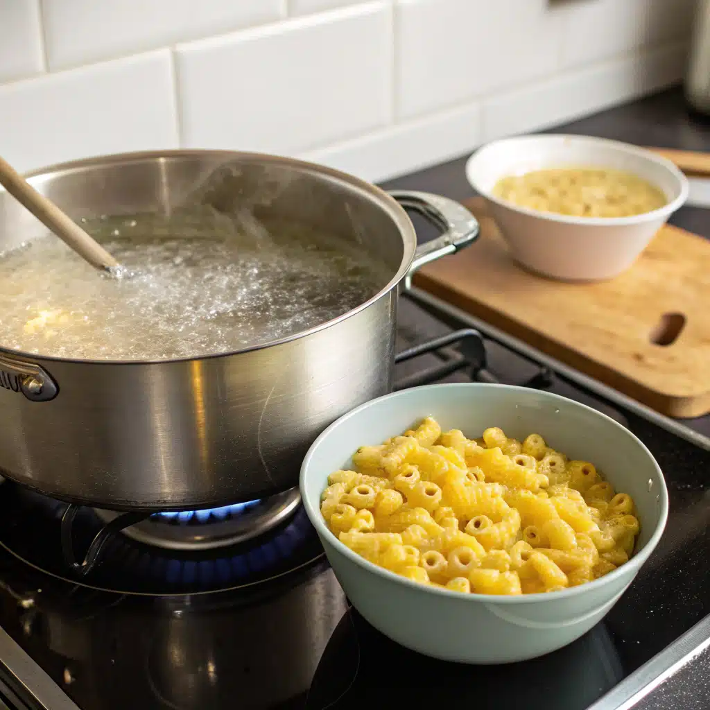 macaroni and cheese First Step