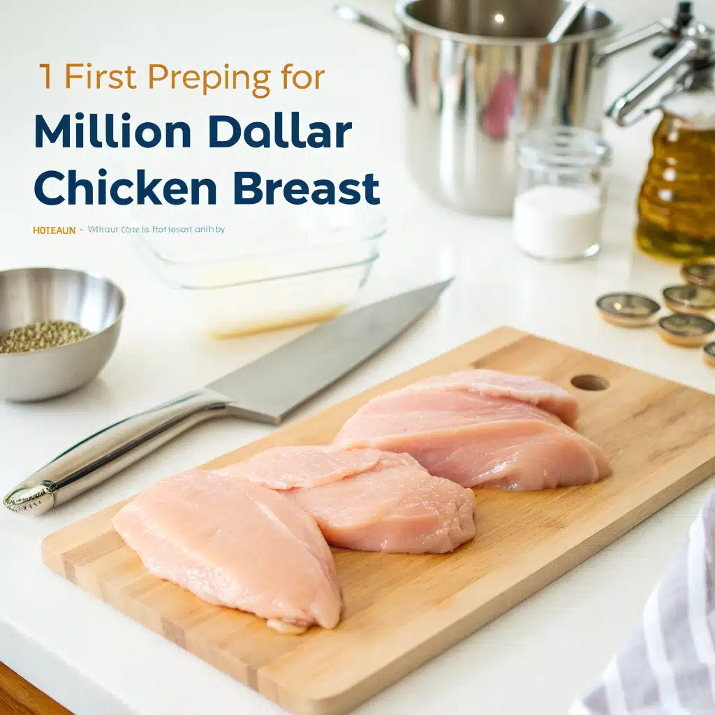 Million Dollar Chicken Breast First Step