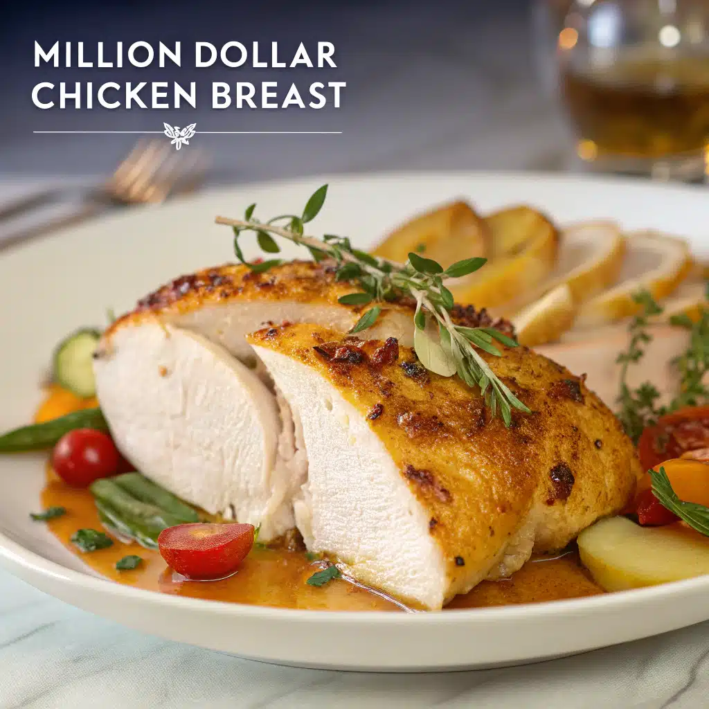 Million Dollar Chicken Breast Serving