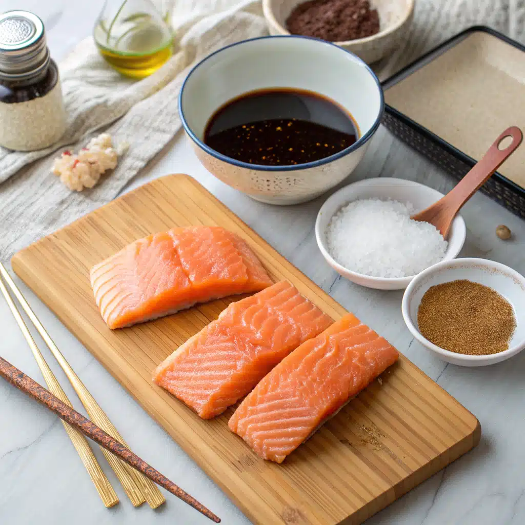 Miso salmon recipe First Step