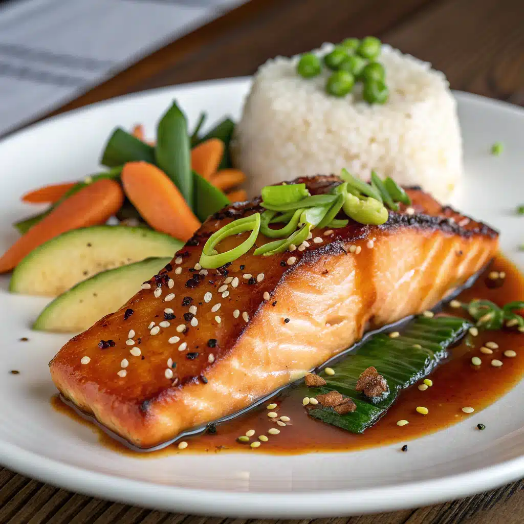 Miso salmon recipe Serving