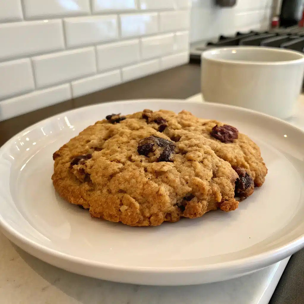 oatmeal raisin cookie Serving