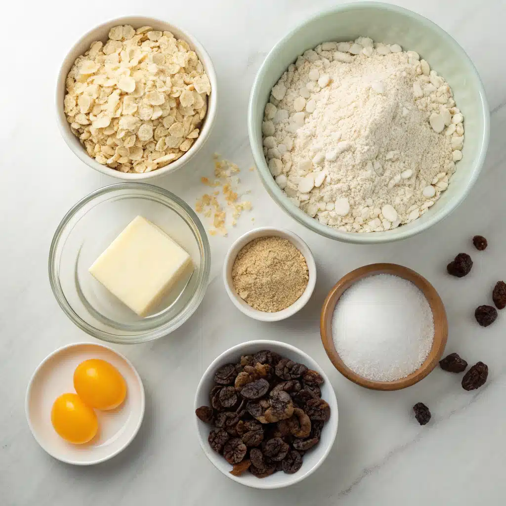 oatmeal raisin cookie ingredients