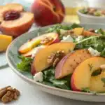 peach salad featured image