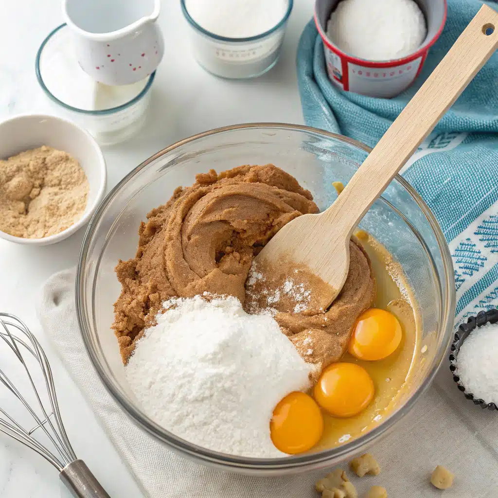 peanut butter cookies First Step