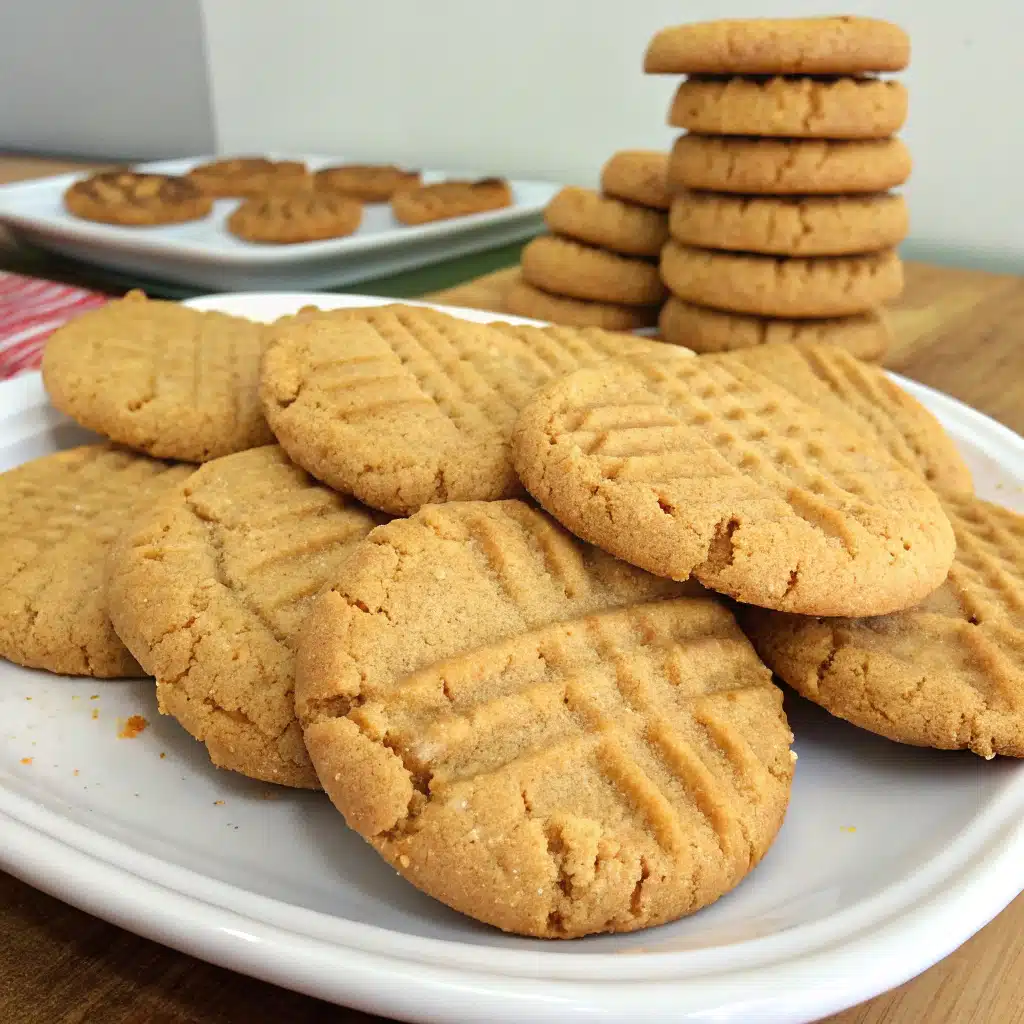 peanut butter cookies Serving