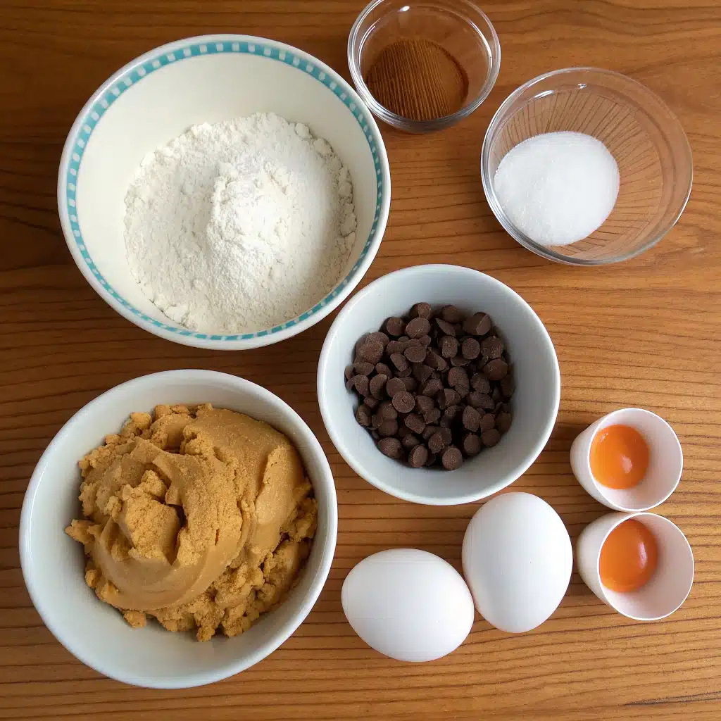 peanut butter cookies ingredients