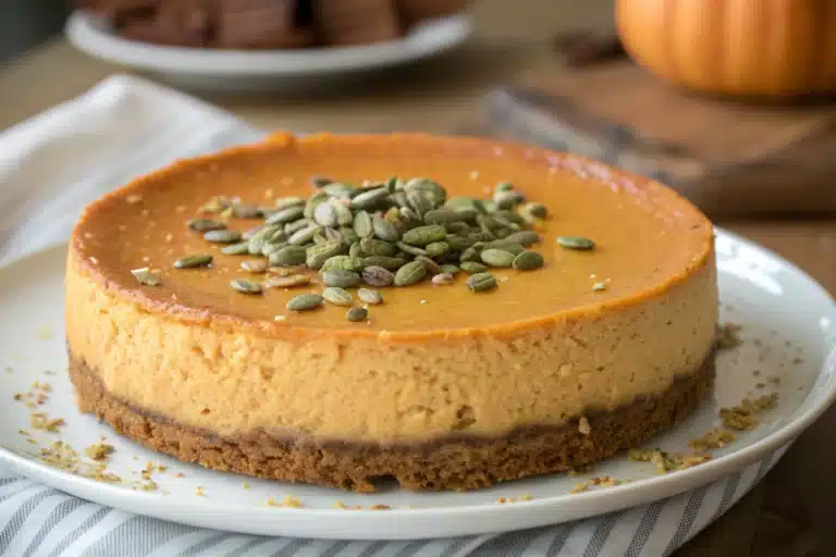 pumpkin cheesecake featured image