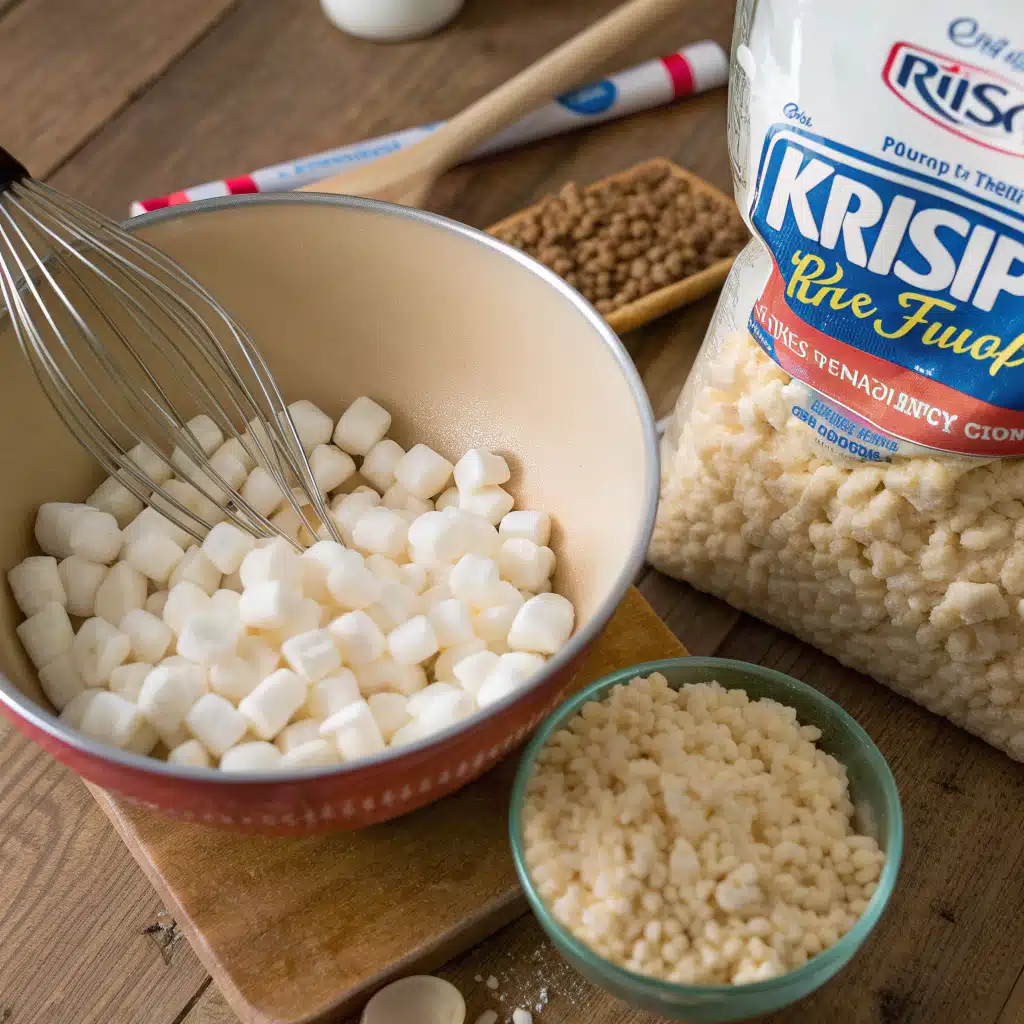 rice krispie treats First Step