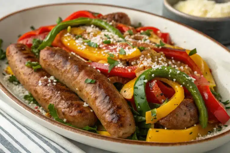 sausage and peppers featured image