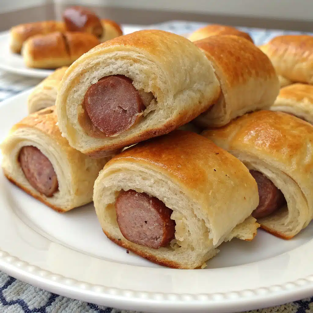 sausage breakfast rolls Serving
