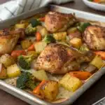 sheet pan chicken and potatoes featured image