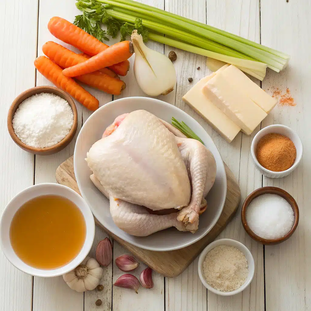 smothered chicken and gravy ingredients