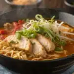 spicy chicken ramen featured image