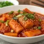 spicy korean tteokbokki featured image