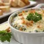 spinach artichoke dip featured image