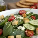 spinach salad featured image