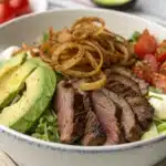 steak avocado bowl featured image