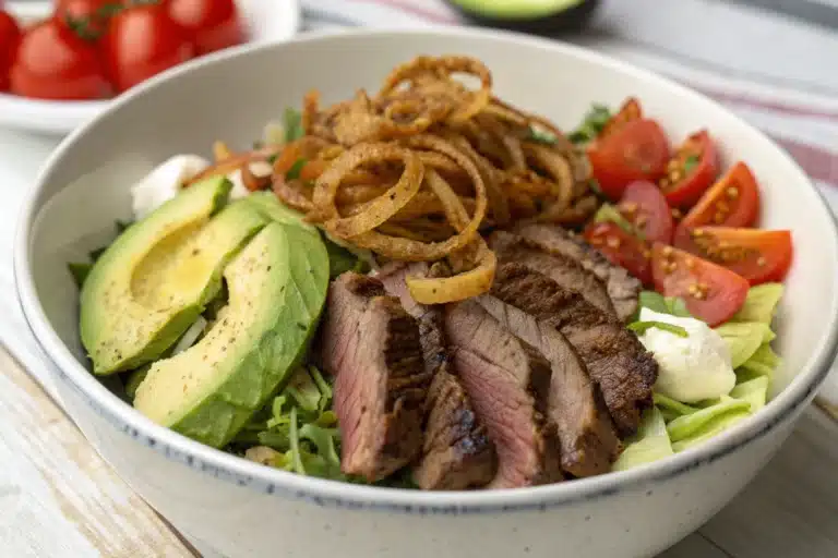 steak avocado bowl featured image