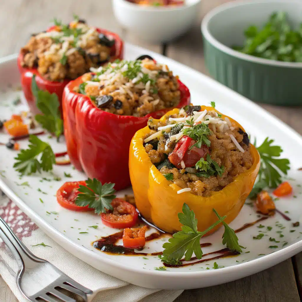 Stuffed Bell Pepper Serving