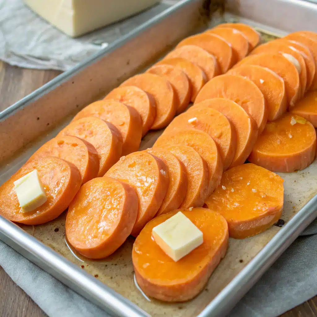 sweet potato casserole First Step