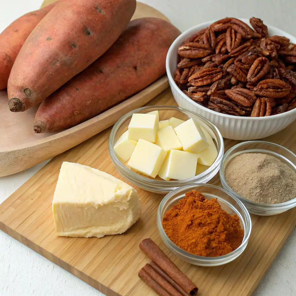 sweet potato casserole ingredients