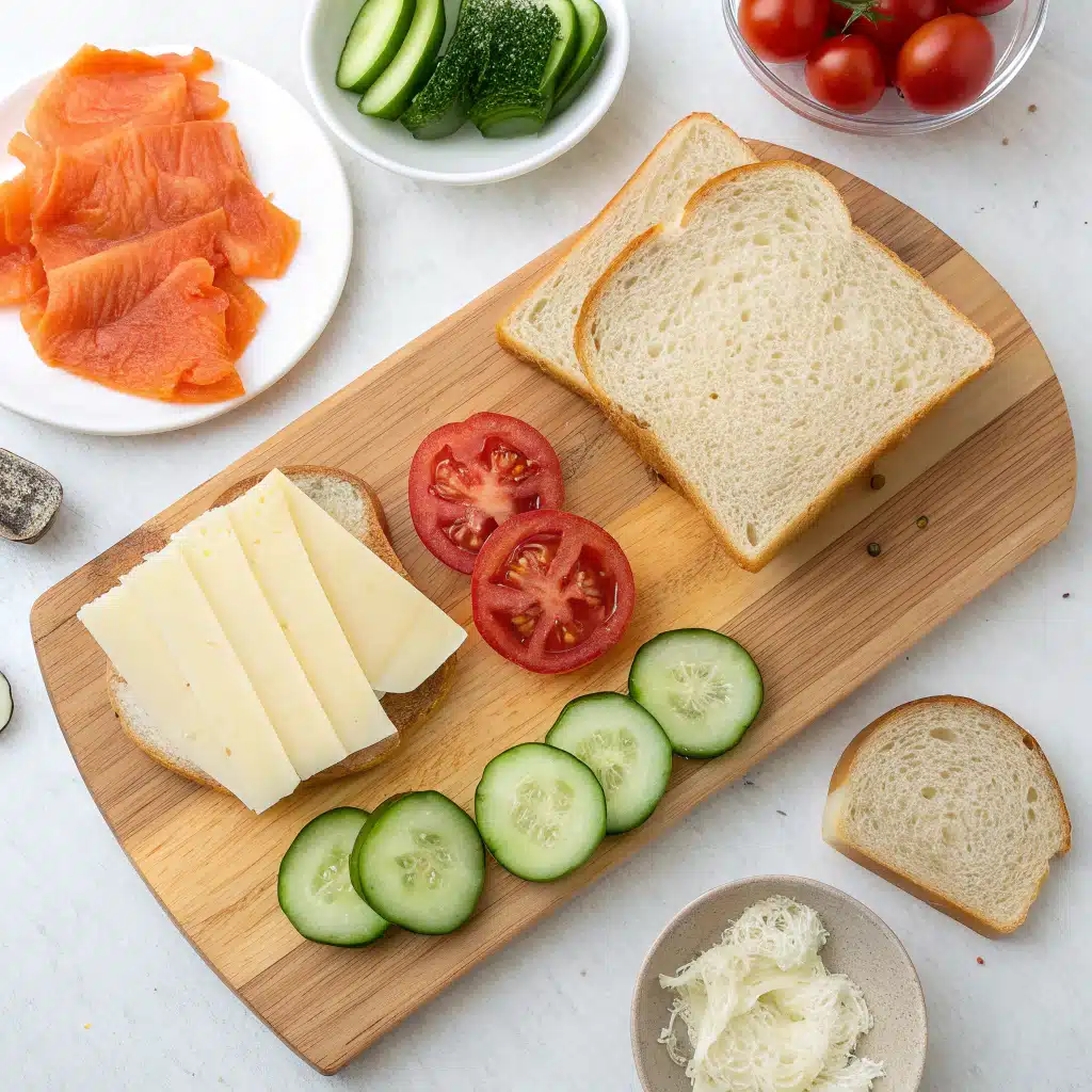 tea sandwiches ingredients