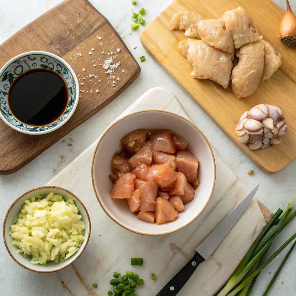 Teriyaki Chicken Bowl First Step