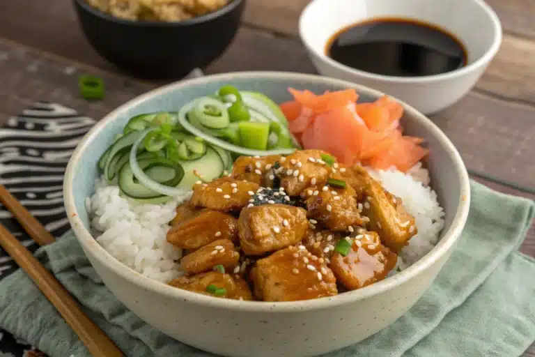 teriyaki chicken bowl featured image