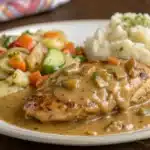 texas roadhouse smothered chicken featured image