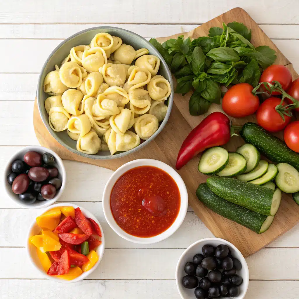tortellini pasta salad ingredients