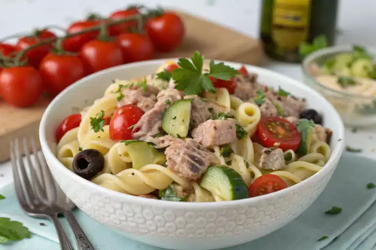 tuna pasta salad featured image