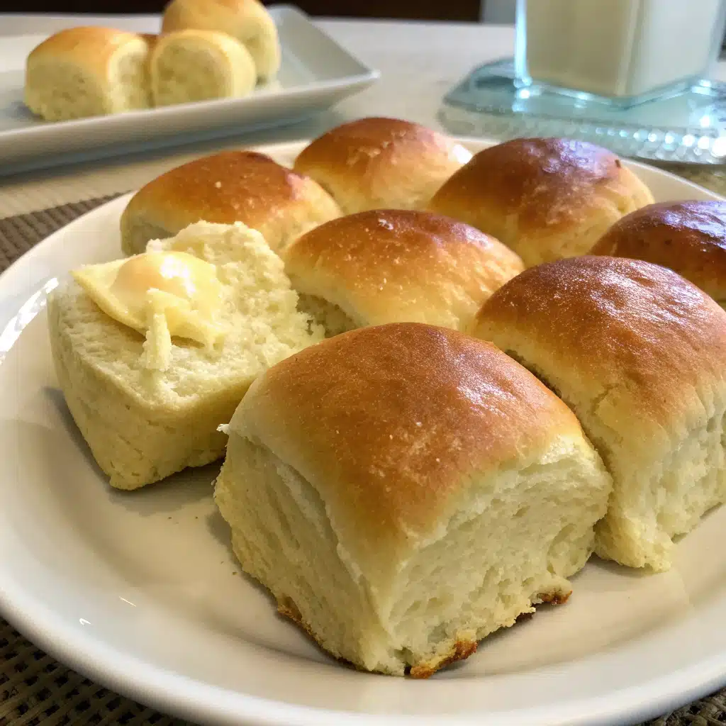 Parker House Rolls Serving