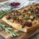 Thanksgiving Stuffing Focaccia featured image