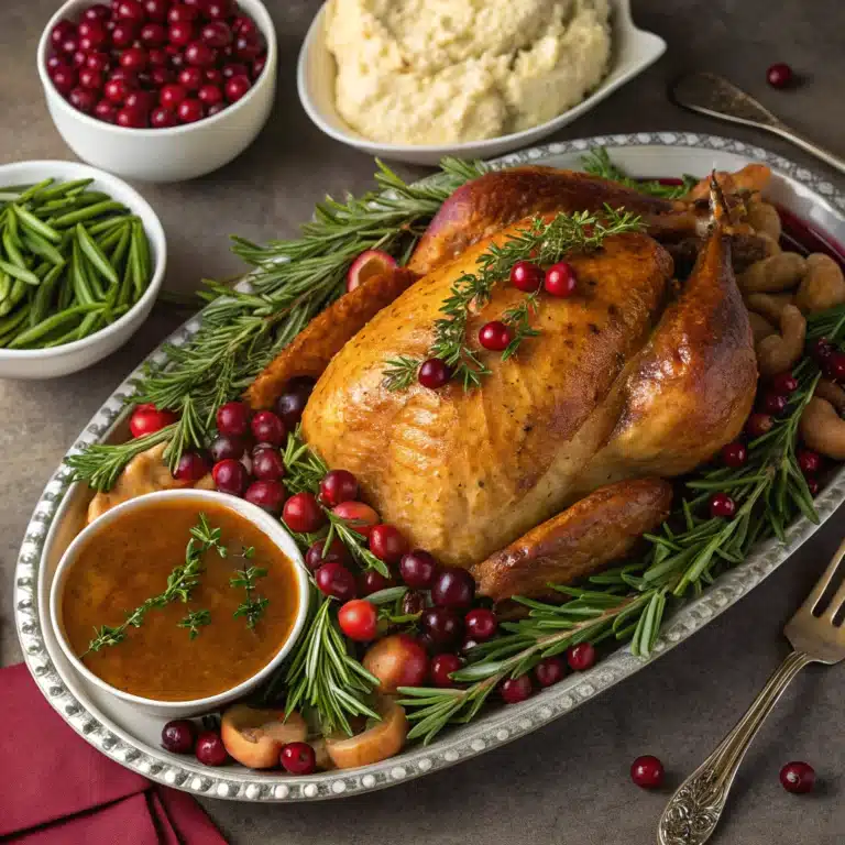 Thanksgiving Turkey Brine Serving