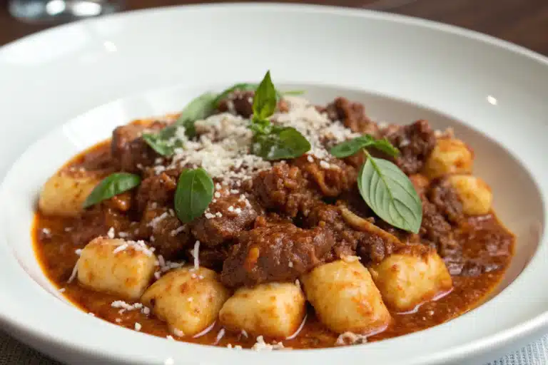 beef ragu with gnocchi featured image