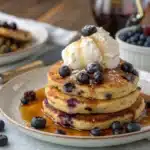 blueberry buttermilk pancake bake featured image