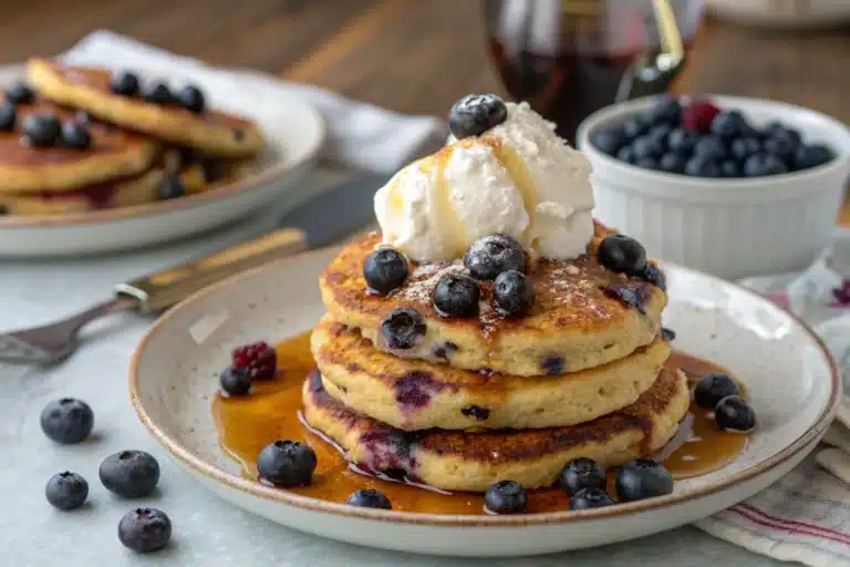 blueberry buttermilk pancake bake featured image