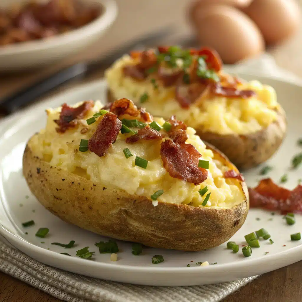breakfast twice baked potatoes Serving