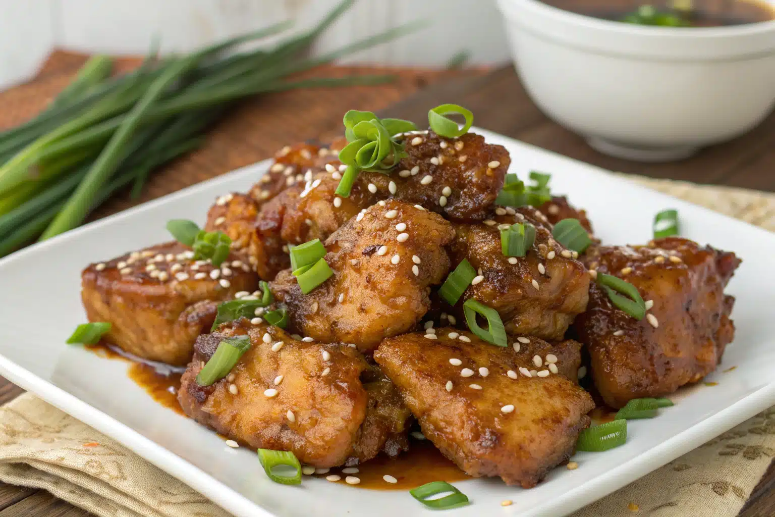 brown sugar garlic chicken recipe featured image