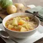 cabbage potato soup Serving