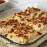 cheesy bacon ranch chicken bake featured image