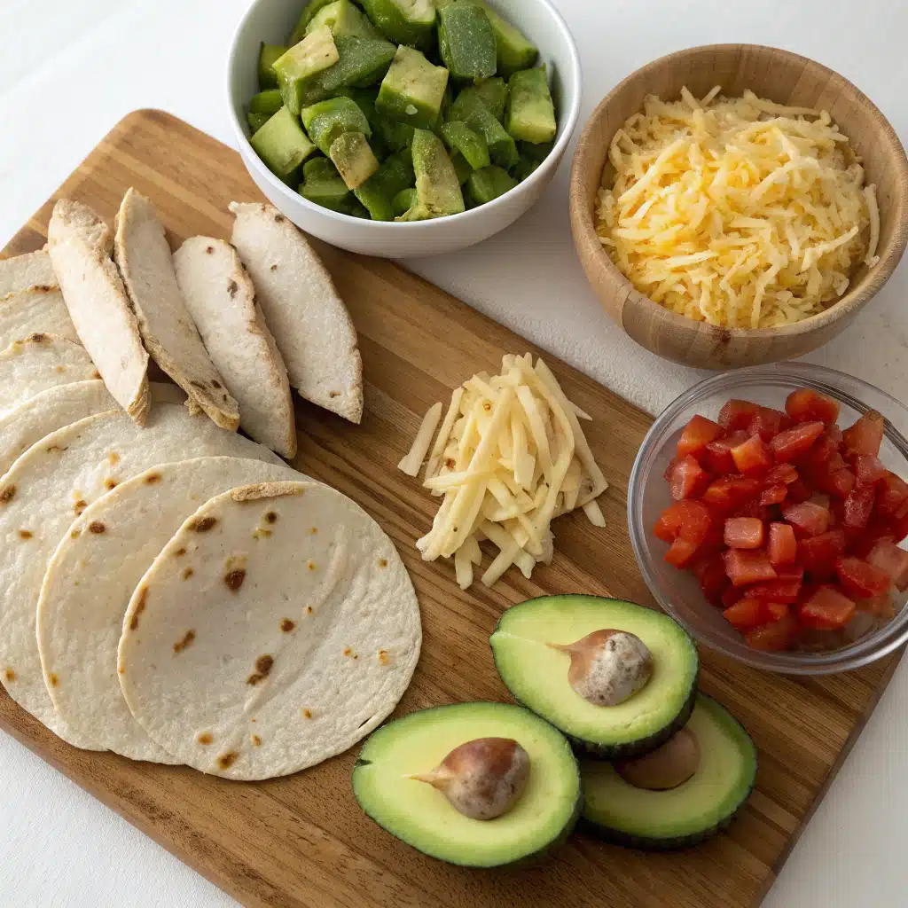 chicken avocado burrito ingredients